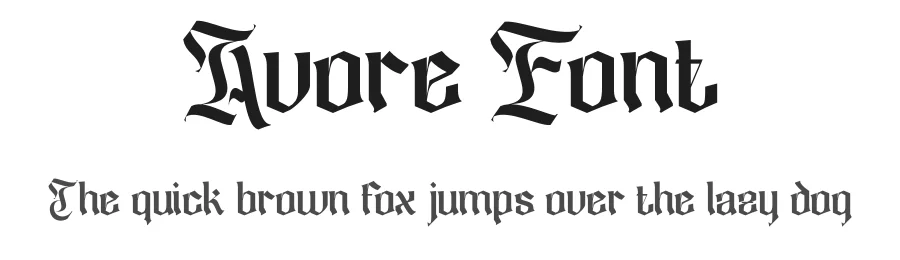 Avore Font by Nirmana Visual — Display Font