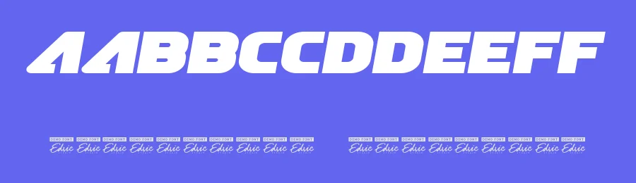 Avouch Bravo Font by edricstudio — Display Font — thumbnail 3