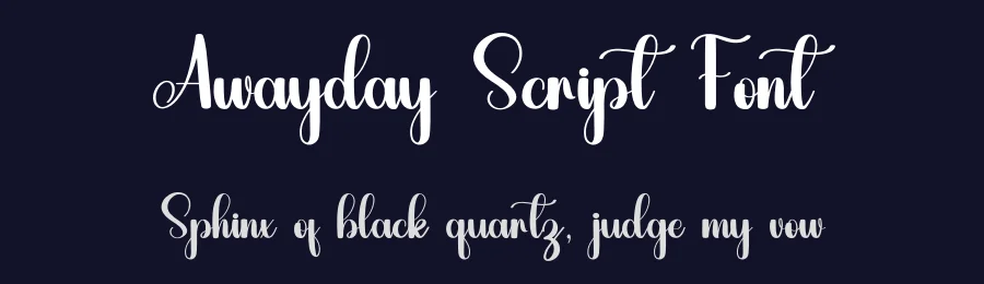 Awayday Script Font by inermediaSTUDIO — Script Handwritten Font — thumbnail 2