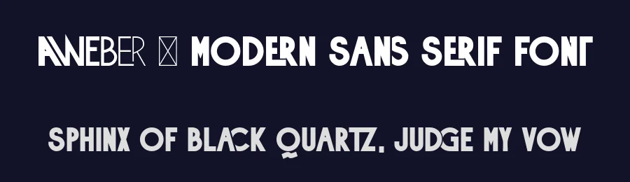 Aweber – Modern Sans Serif Font by 177Studio — Sans Serif Font — thumbnail 2