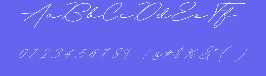 Awesome Wedding Handwritten Font by creativeletter — Script Handwritten Font — thumbnail 3