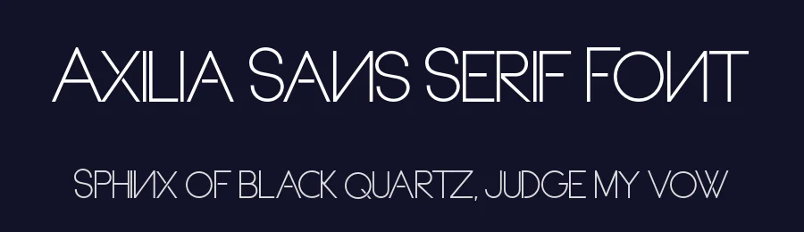 Axilia Sans Serif Font by Gilar Studio — Sans Serif Font — thumbnail 2