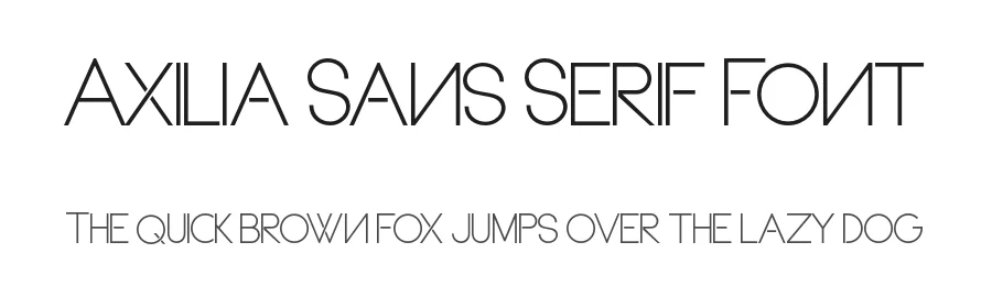 Axilia Sans Serif Font by Gilar Studio — Sans Serif Font