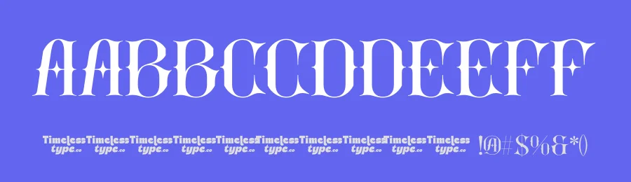 Axiom Bizer – Vintage All Caps Serif Font by timelesstype.co — Serif Font — thumbnail 3