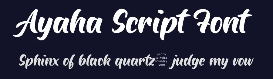 Ayaha Script Font by vectalex — Script Handwritten Font — thumbnail 2