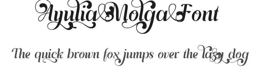 Ayulia Molga Font by mixjpg — Script Handwritten Font