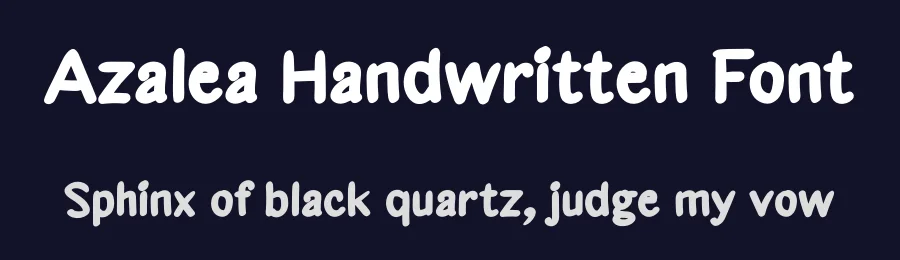 Azalea Handwritten Font by andikastudio — Script Handwritten Font — thumbnail 2