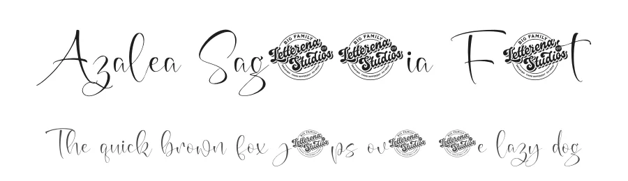 Azalea Sageretia Font by letterenastudios — Script Handwritten Font
