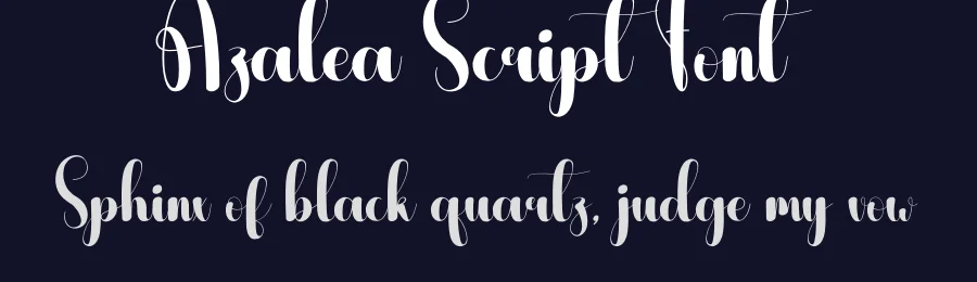 Azalea Script Font by andikastudio — Script Handwritten Font — thumbnail 2