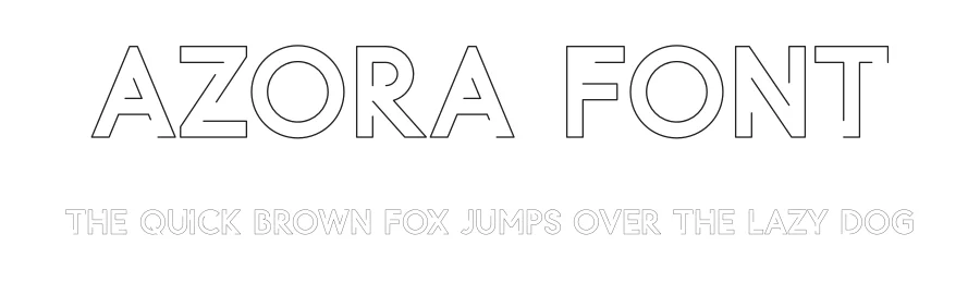Azora Font by vpcreativeshop — Decorative Font