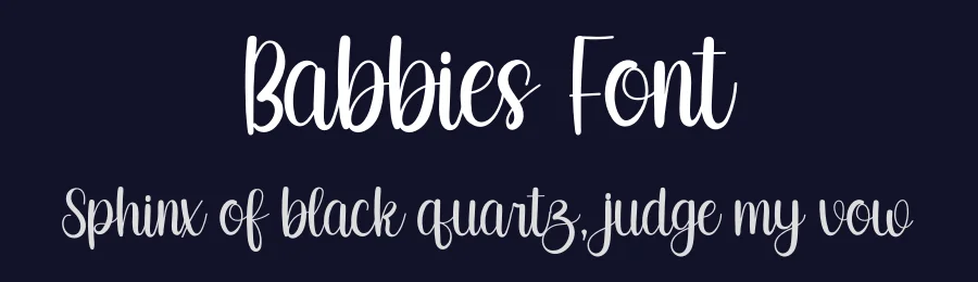 Babbies Font by inermediaSTUDIO — Script Handwritten Font — thumbnail 2