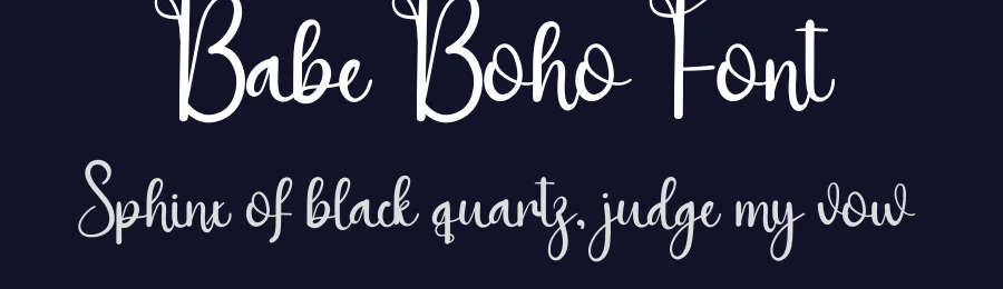 Babe Boho Font by andikastudio — Script Handwritten Font — thumbnail 2