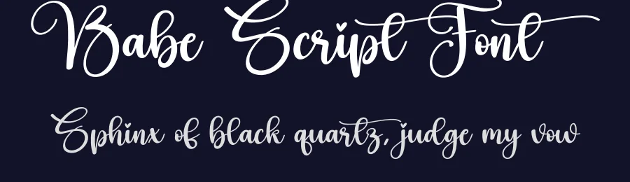 Babe Script Font by creativeletter — Script Handwritten Font — thumbnail 2