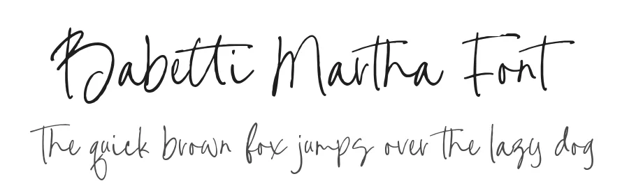 Babetti Martha Font by Timur type — Serif Font