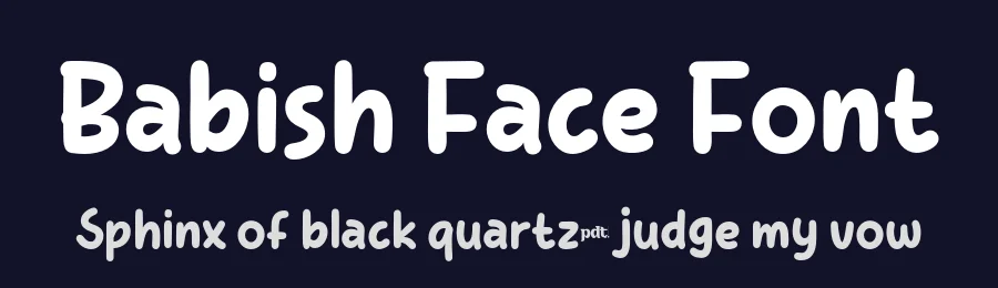 Babish Face Font by productype — Decorative Font — thumbnail 2