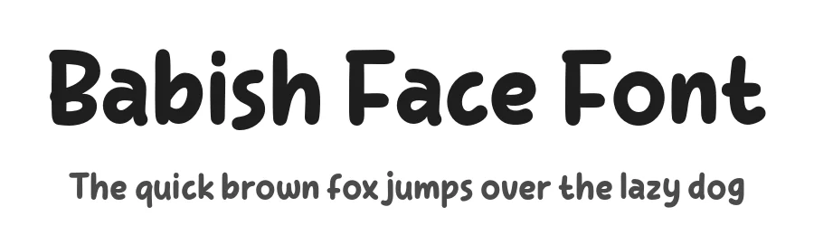 Babish Face Font by productype — Decorative Font