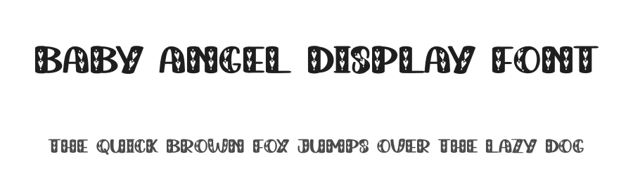 Baby Angel Display Font by andikastudio — Display Font