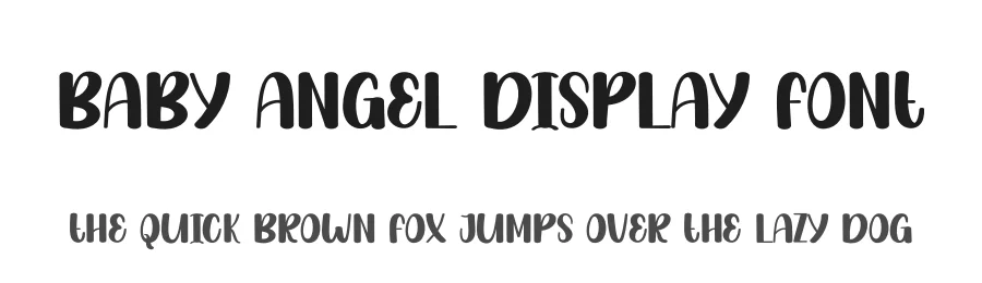 Baby Angel Display Font by andikastudio — Display Font