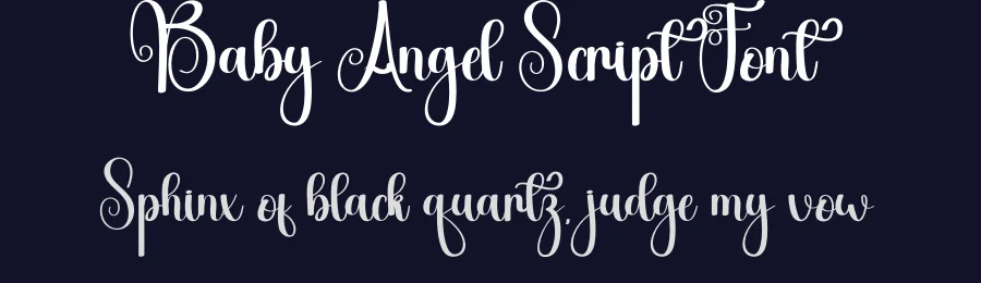 Baby Angel Script Font by andikastudio — Script Handwritten Font — thumbnail 2