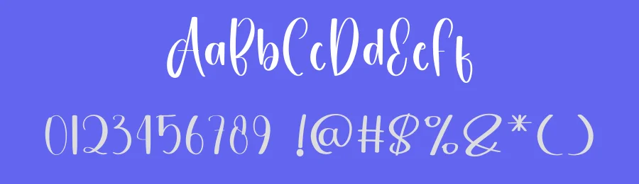 Baby Angela – Casual Handwritten Script Font by freshtypeink — Script Handwritten Font — thumbnail 3