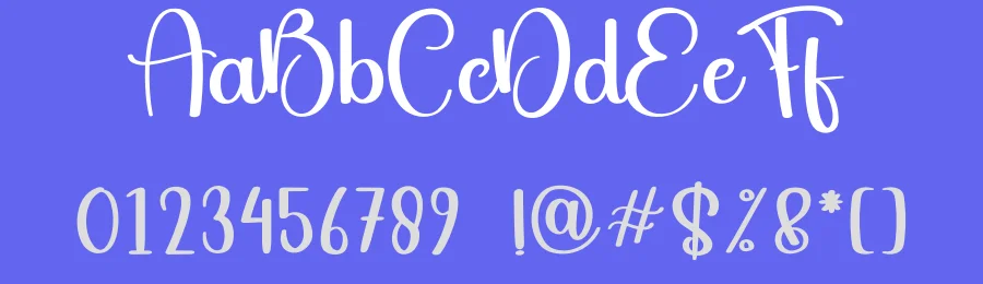 Baby Bathing Calligraphy Font by creativeletter — Script Handwritten Font — thumbnail 3