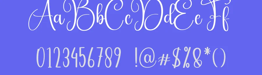 Baby Beautiful Calligraphy Font by creativeletter — Script Handwritten Font — thumbnail 3