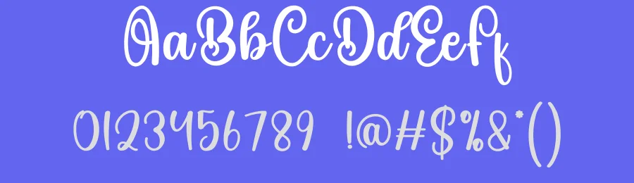 Baby Butterfly Script Font by creativeletter — Script Handwritten Font — thumbnail 3