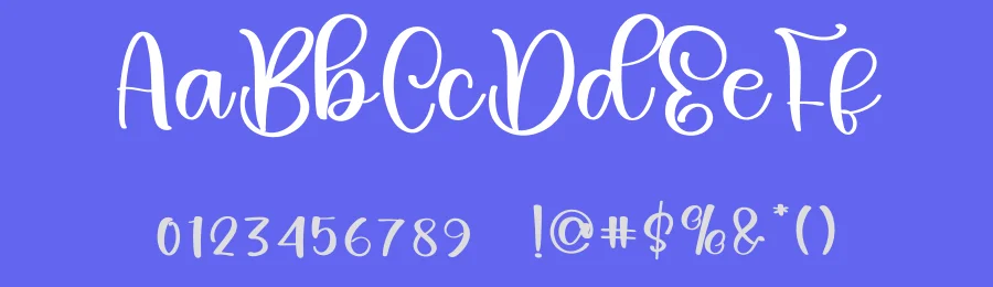 Baby Calligraphy Typeface by inermediaSTUDIO — Script Handwritten Font — thumbnail 3