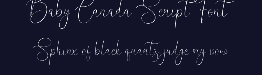 Baby Canada Script Font by creativeletter — Script Handwritten Font — thumbnail 2