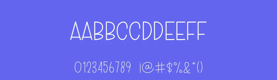 Baby Candy – New Handmade Font by freshtypeink — Display Font — thumbnail 3