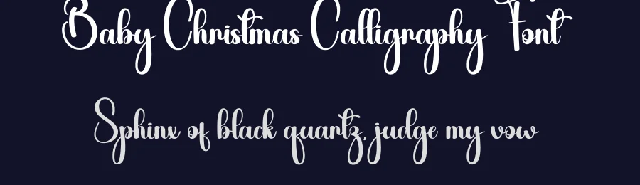 Baby Christmas Calligraphy Font by andikastudio — Script Handwritten Font — thumbnail 2