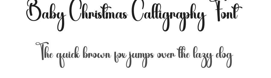 Baby Christmas Calligraphy Font by andikastudio — Script Handwritten Font