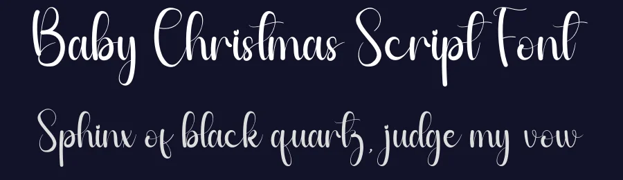 Baby Christmas Script Font by andikastudio — Script Handwritten Font — thumbnail 2