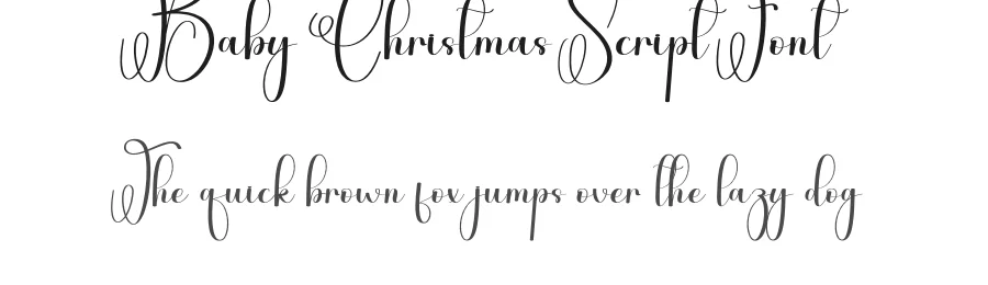 Baby Christmas Script Font by creativeletter — Script Handwritten Font
