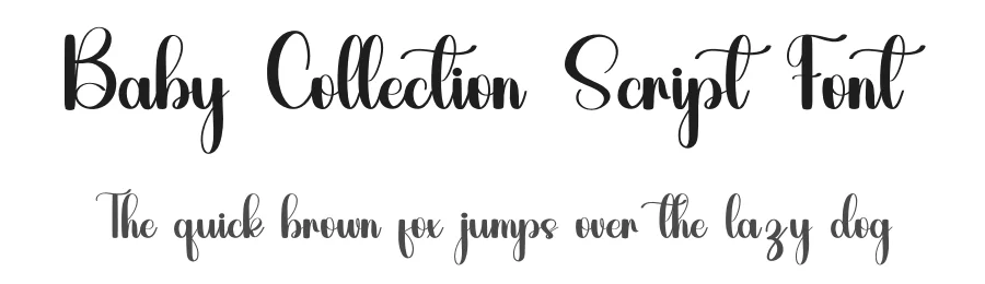 Baby Collection Script Font by inermediaSTUDIO — Script Handwritten Font