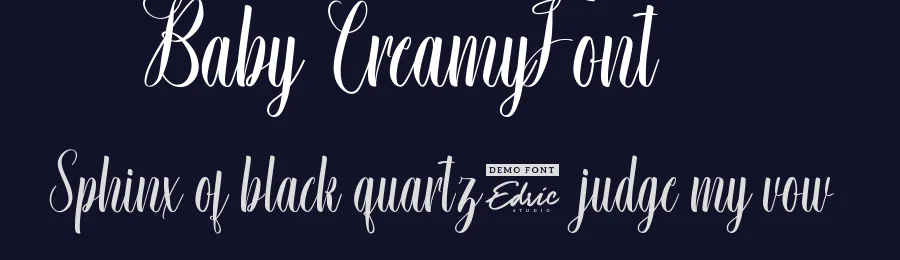 Baby Creamy Font by edricstudio — Script Handwritten Font — thumbnail 2