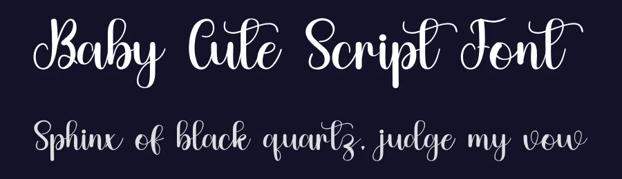 Baby Cute Script Font by inermediaSTUDIO — Script Handwritten Font — thumbnail 2