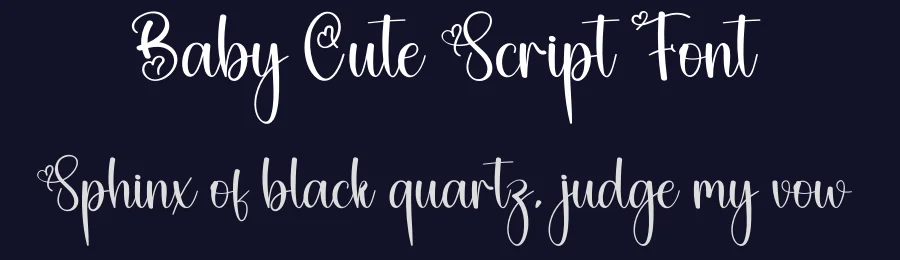 Baby Cute Script Font by creativeletter — Script Handwritten Font — thumbnail 2