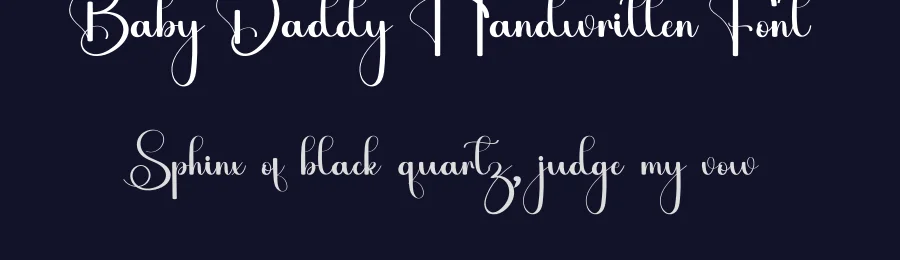 Baby Daddy Handwritten Font by inermediaSTUDIO — Script Handwritten Font — thumbnail 2