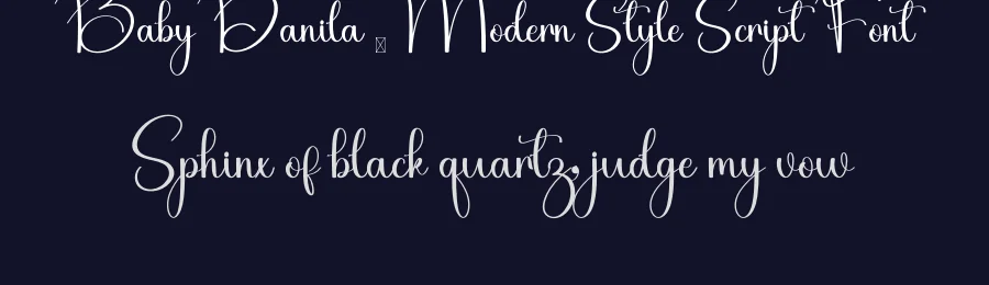 Baby Danila – Modern Style Script Font by inermediaSTUDIO — Script Handwritten Font — thumbnail 2