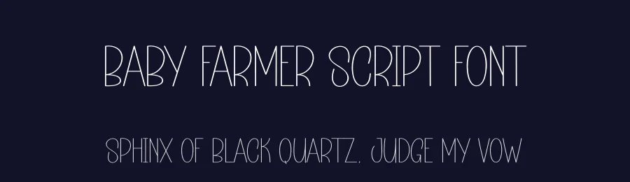 Baby Farmer Script Font by andikastudio — Display Font — thumbnail 2