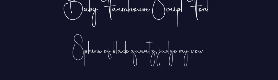 Baby Farmhouse Script Font by andikastudio — Script Handwritten Font — thumbnail 2