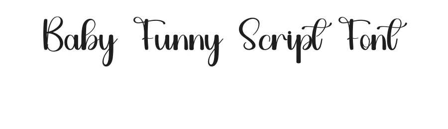 Baby Funny Script Font by inermediaSTUDIO — Script Handwritten Font