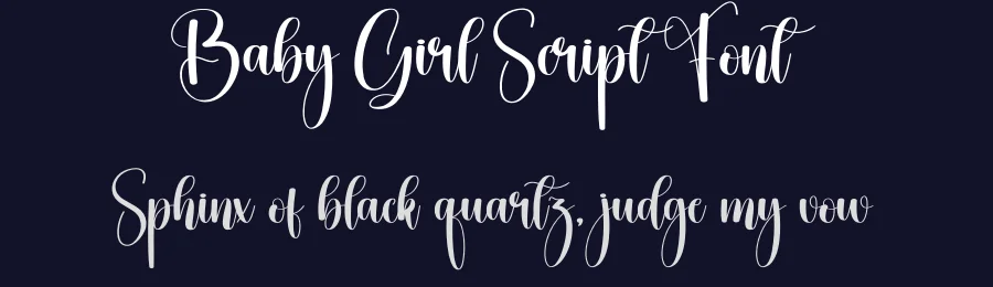 Baby Girl Script Font by creativeletter — Script Handwritten Font — thumbnail 2