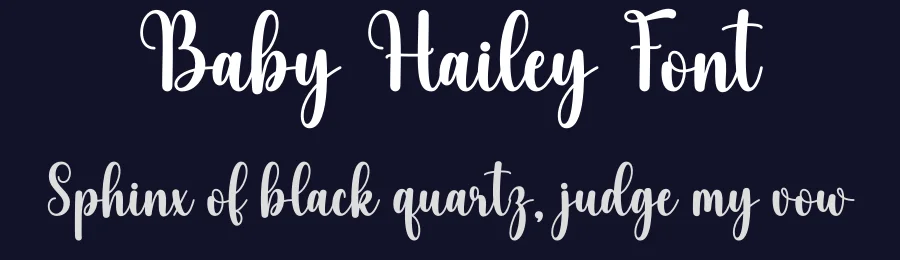 Baby Hailey Font by DN Creative — Script Handwritten Font — thumbnail 2