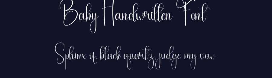 Baby Handwritten Font by andikastudio — Script Handwritten Font — thumbnail 2