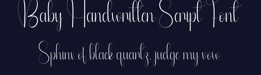 Baby Handwritten Script Font by andikastudio — Script Handwritten Font — thumbnail 2