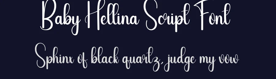 Baby Hellina Script Font by andikastudio — Script Handwritten Font — thumbnail 2