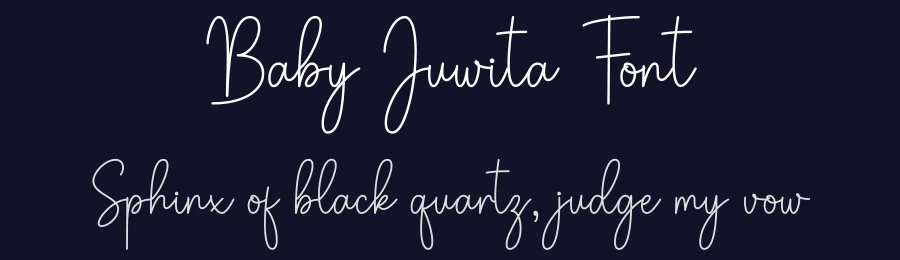 Baby Juwita Font by DN Creative — Script Handwritten Font — thumbnail 2