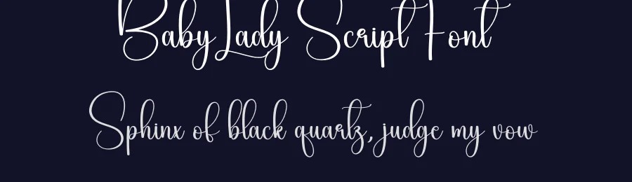 Baby Lady Script Font by creativeletter — Script Handwritten Font — thumbnail 2